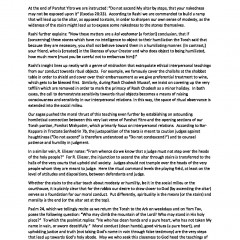 Mishpatim – From Ritual to Virtues Thumbnail