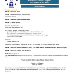 December 30-31, 2022 Thumbnail